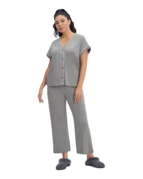 1129975 Grey Heather Addi Short Sleeve Pajamas Set