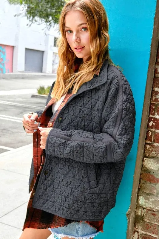 Breezy Daze Quilted Jacket - 4 Colors