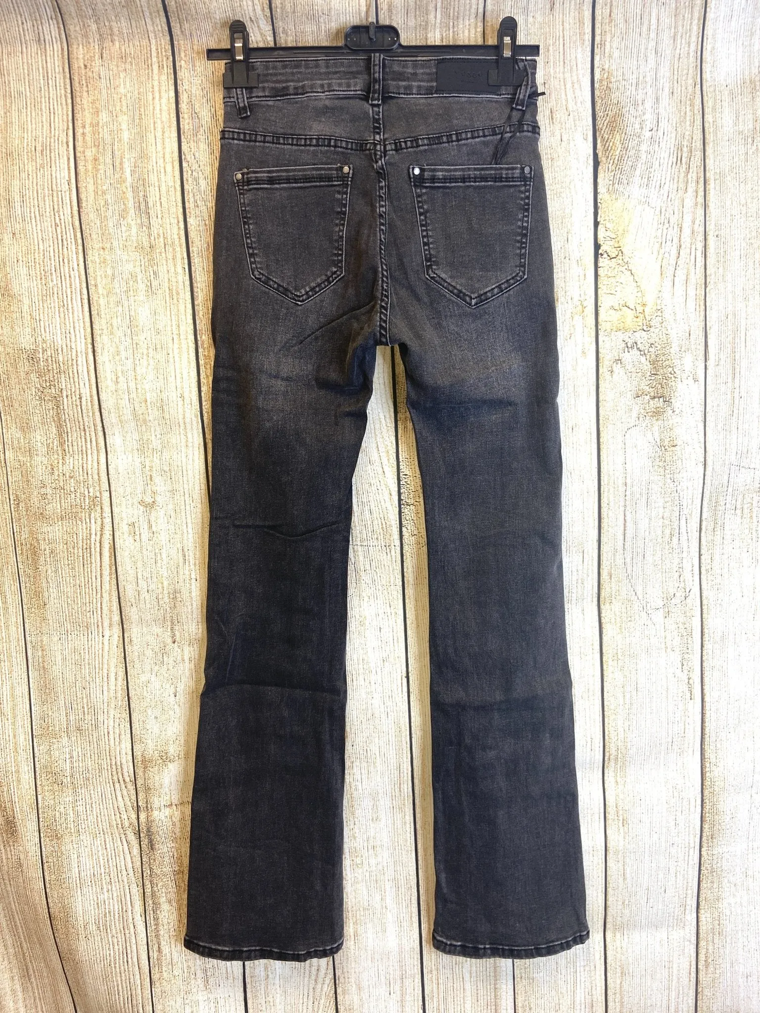 Charcoal Flared Jeans