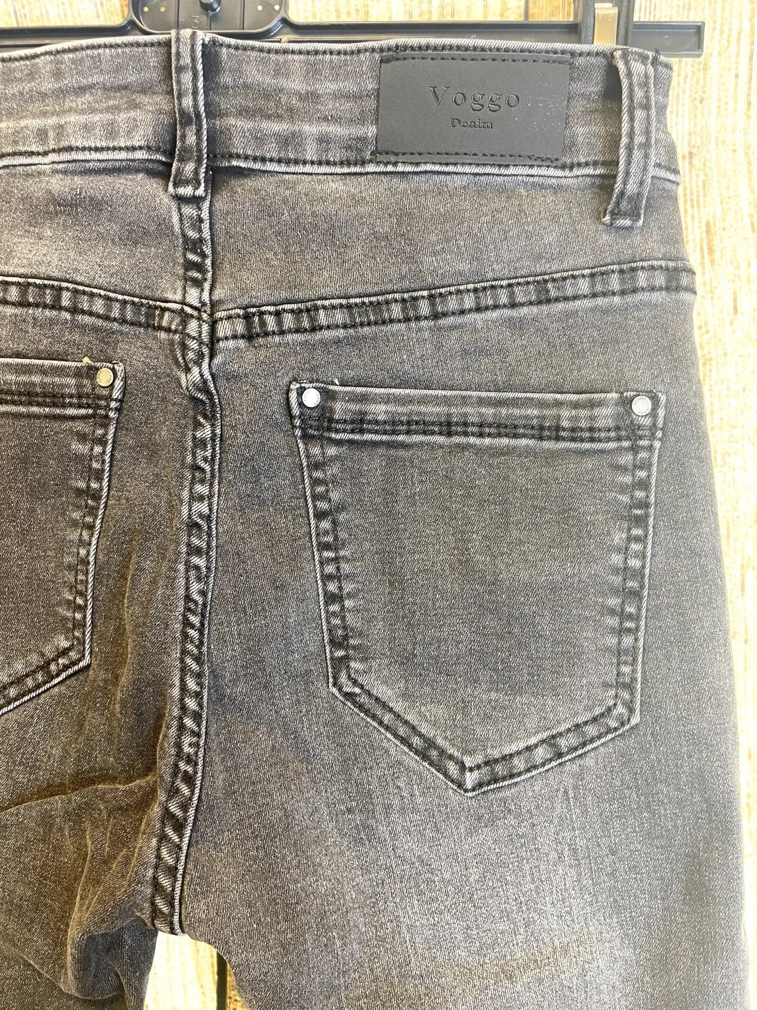 Charcoal Flared Jeans