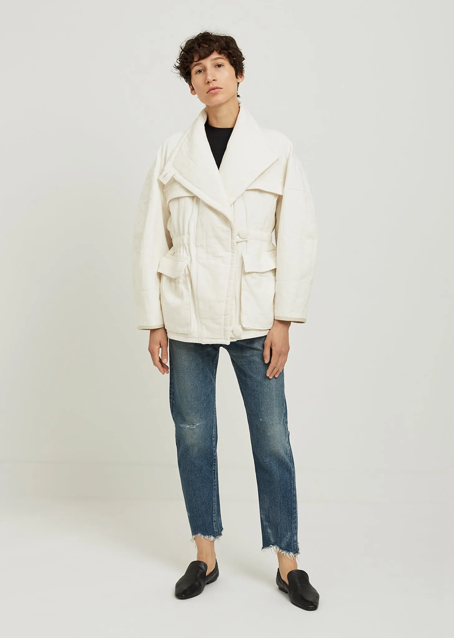 Emmett Elastic Waist Jacket