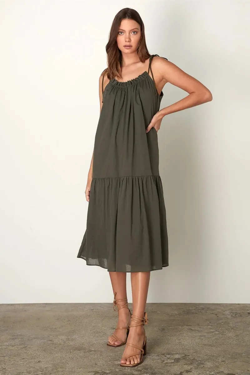 Esmaee - Mimosa Dress - Olive