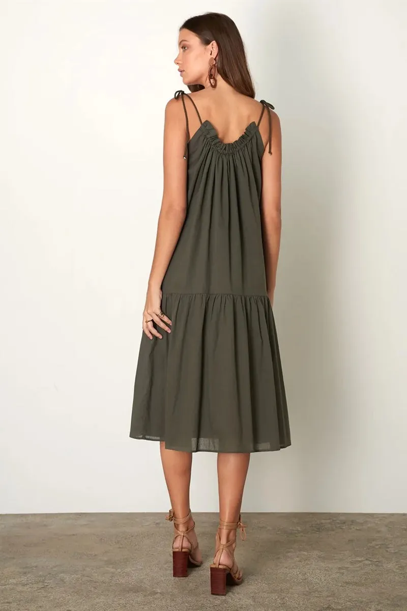 Esmaee - Mimosa Dress - Olive