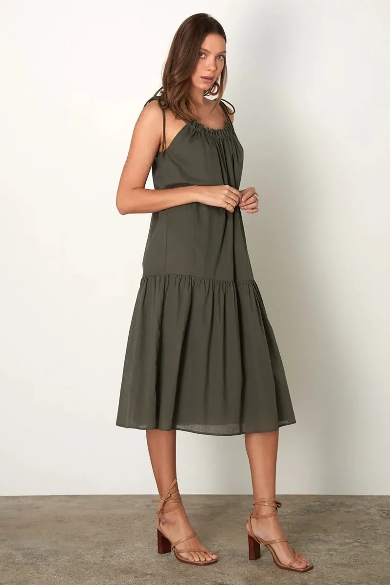 Esmaee - Mimosa Dress - Olive