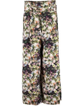 Floral Tie Waist Culotte