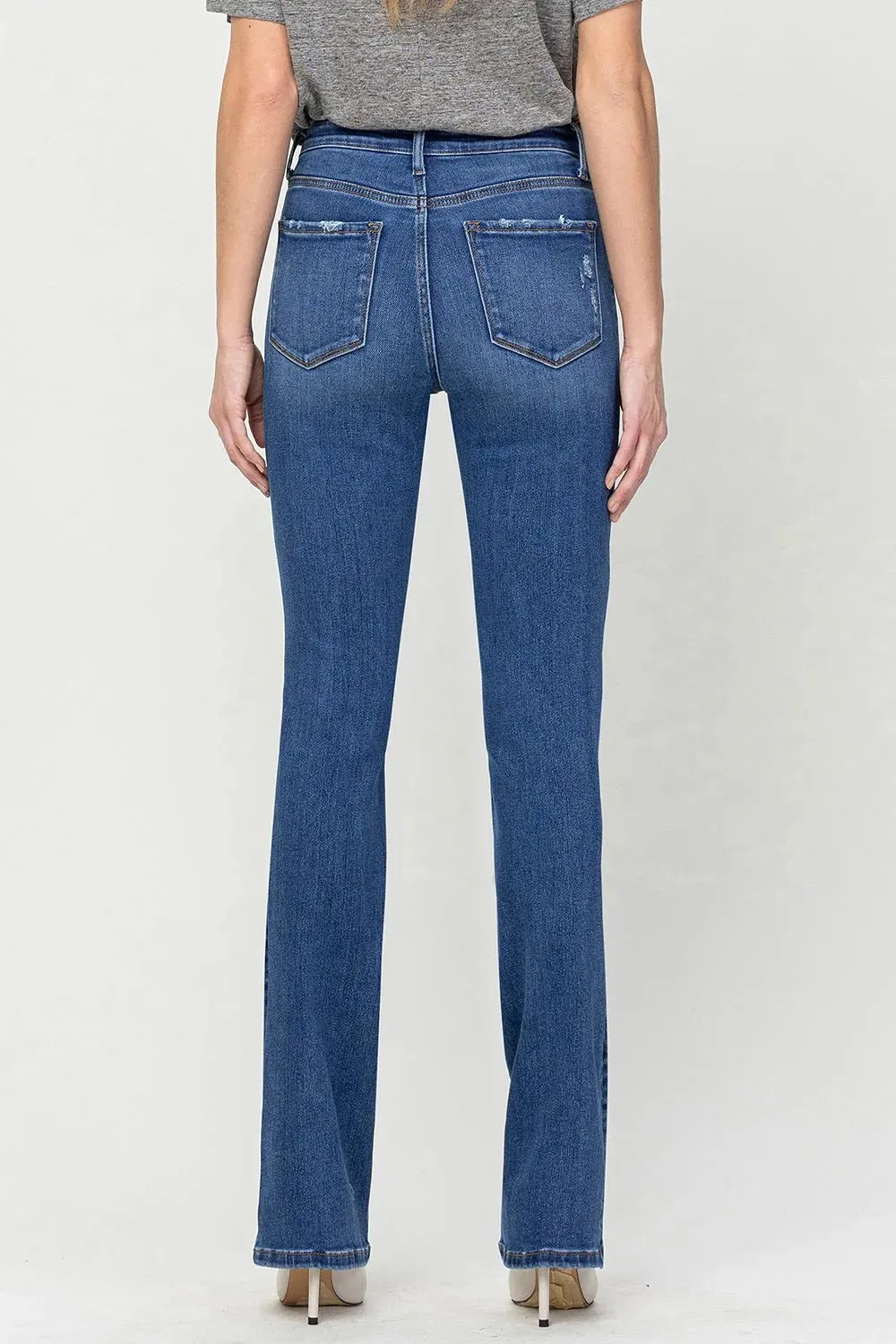 High Waist Bootcut Jeans