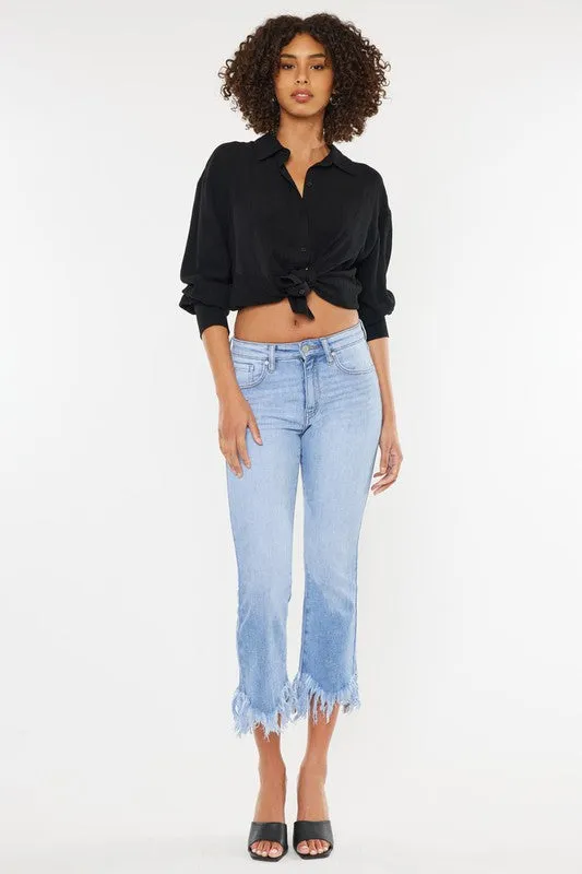 KanCan HighRise Crop Jeans