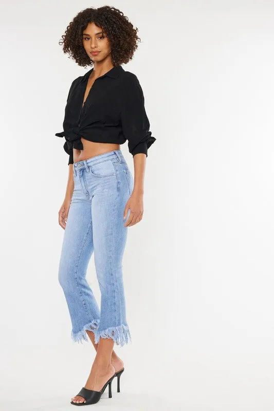 KanCan HighRise Crop Jeans