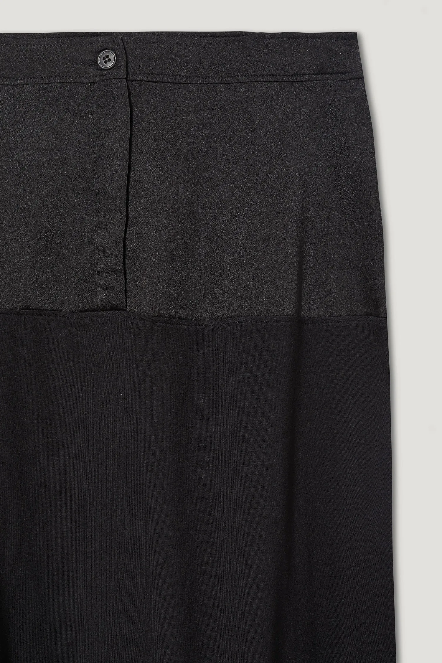 Maxi Black Modal Lounge Skirt