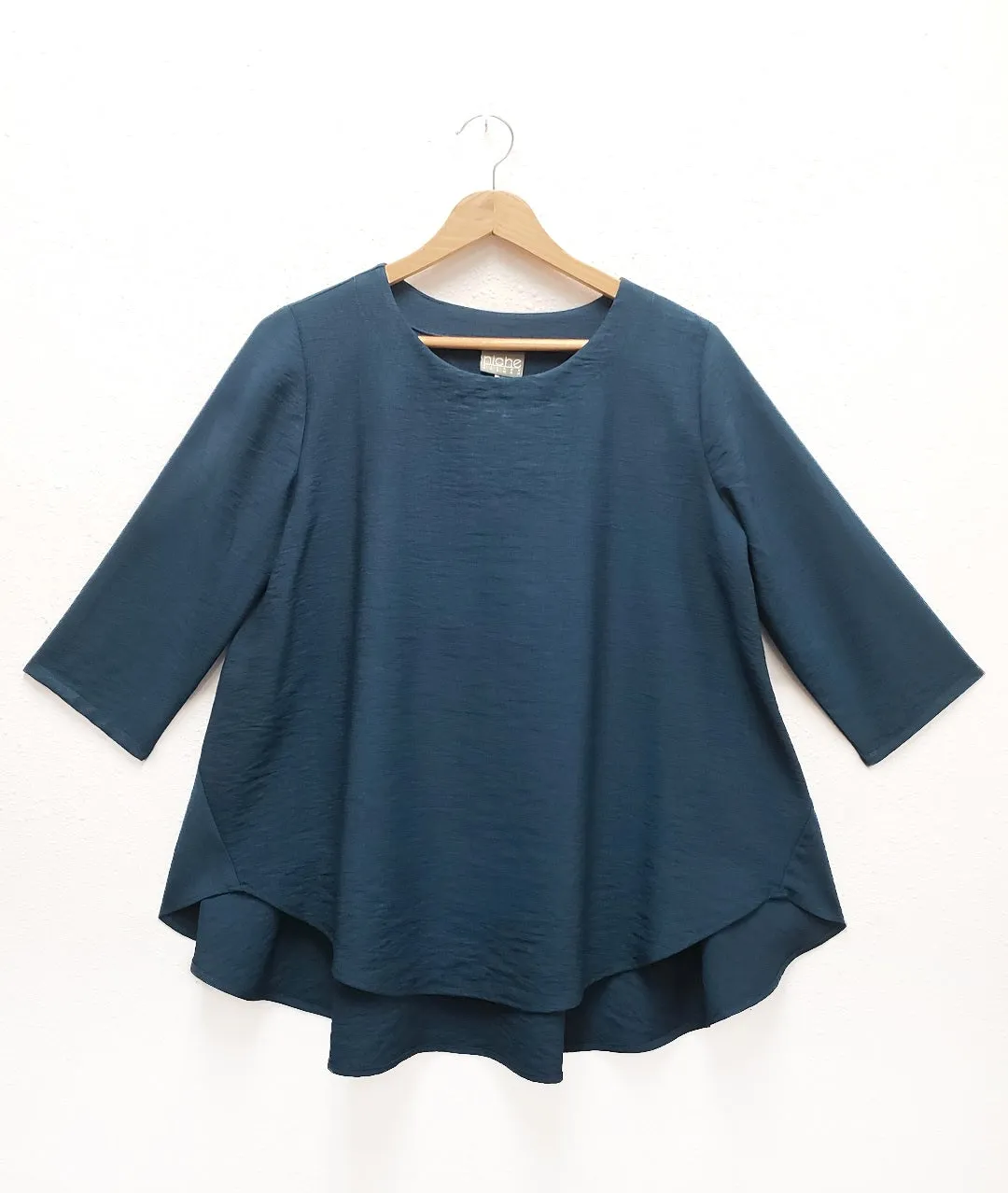 Niche - Rayon - Seabreeze Top - Dark Teal