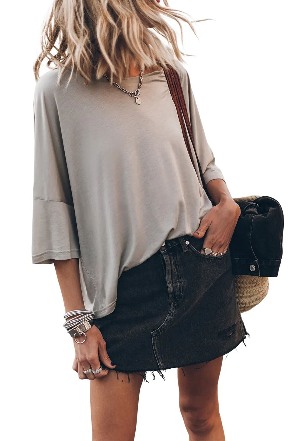 Oversized Drop Shoulder T-Shirt