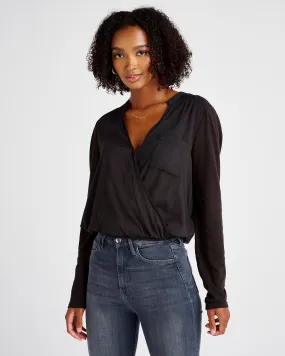 Paige Long Sleeve Surplice Top