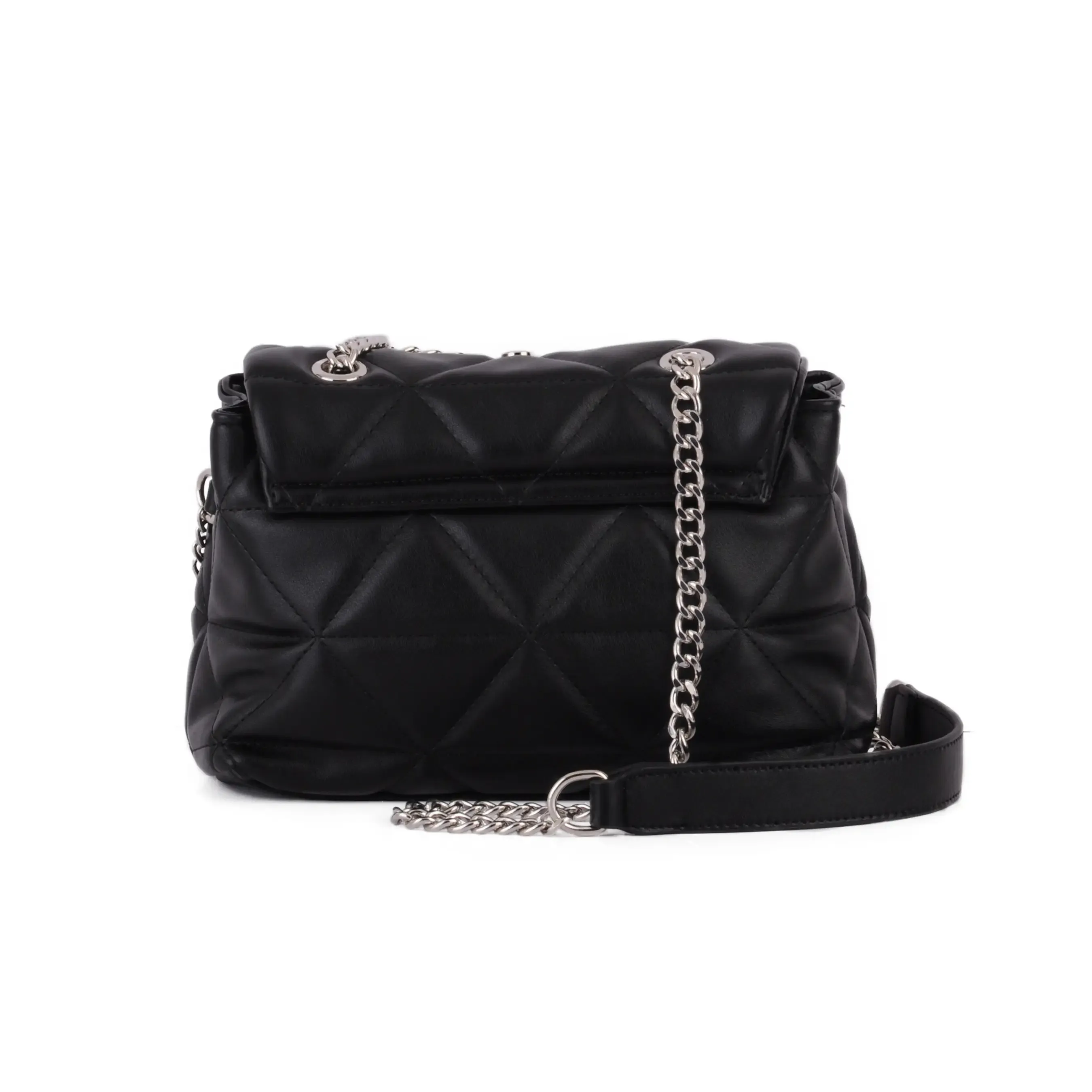 Paziye Stud Quilted Chain Link Crossbody bag