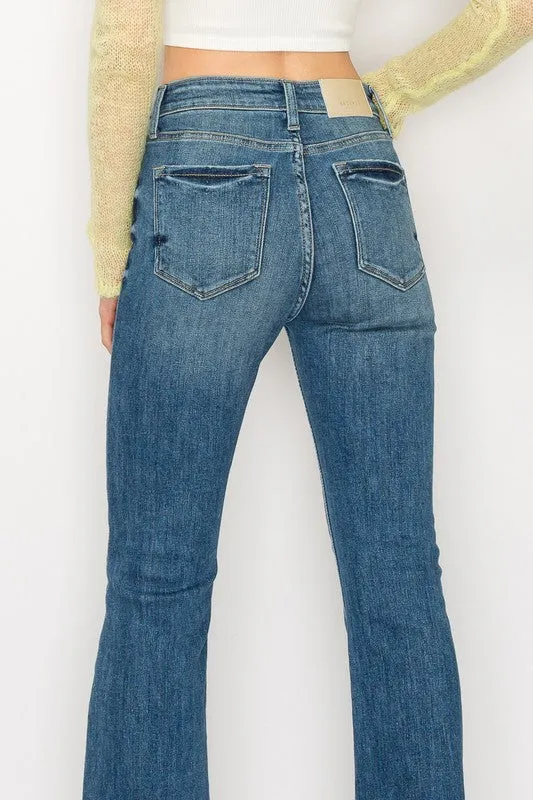 PLUS SIZE  - HIGH RISE BOOT CUT