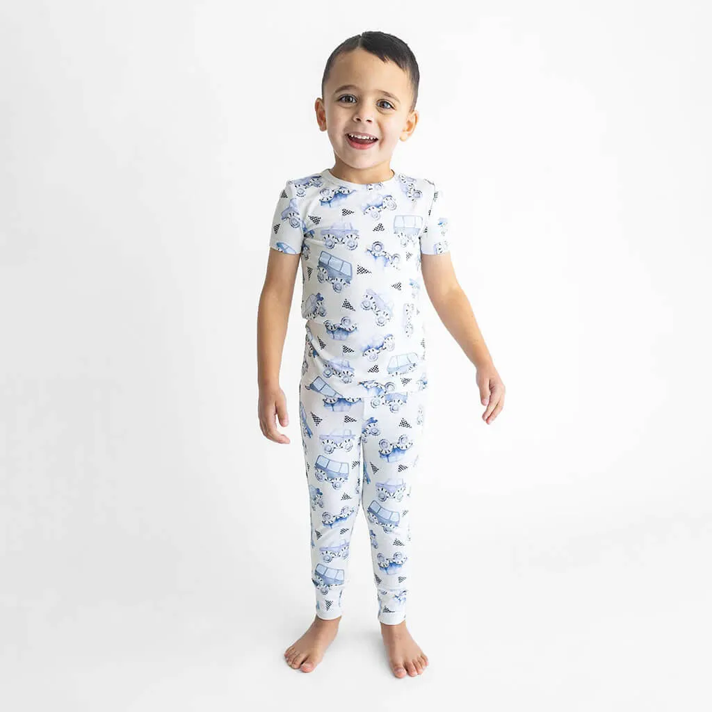 Posh Peanut Short Sleeve Pajamas Franklin