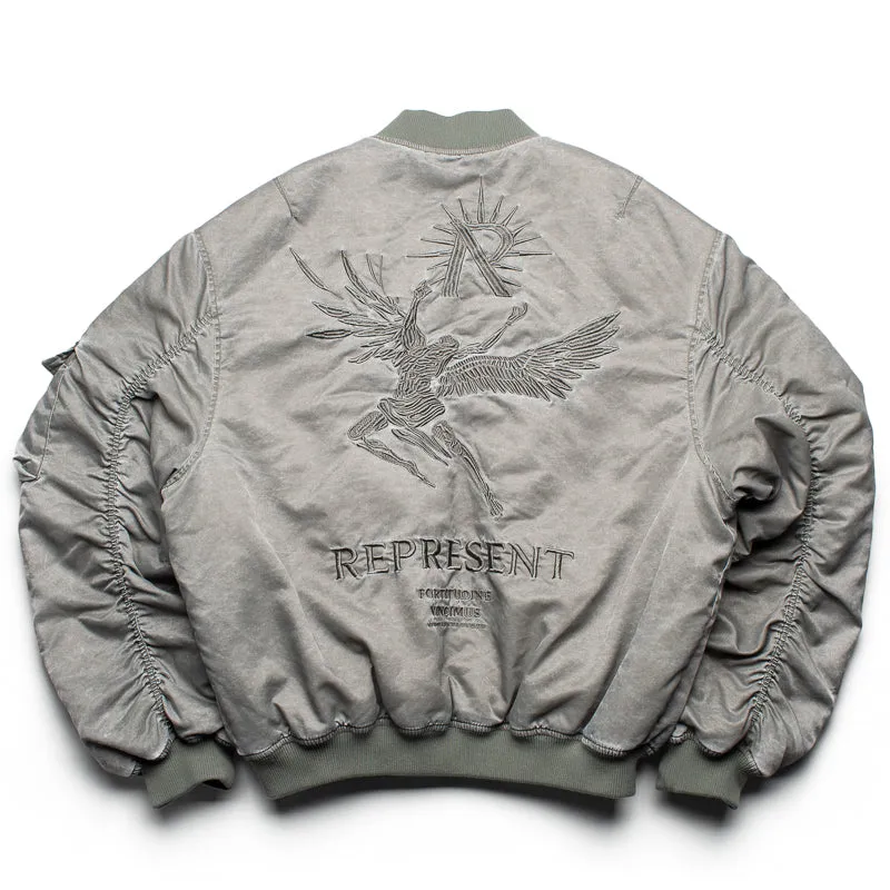 Represent Icarus Flight Bomber - Khaki/Grey