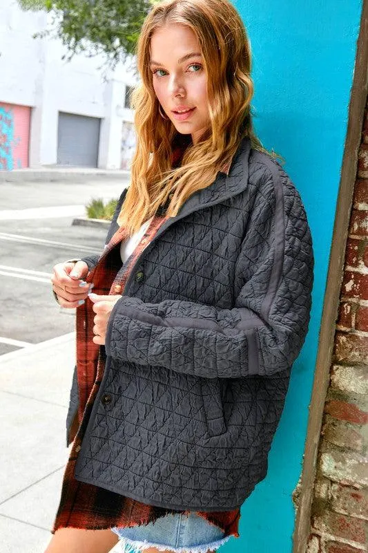 Rosie Quilted Layering Jacket