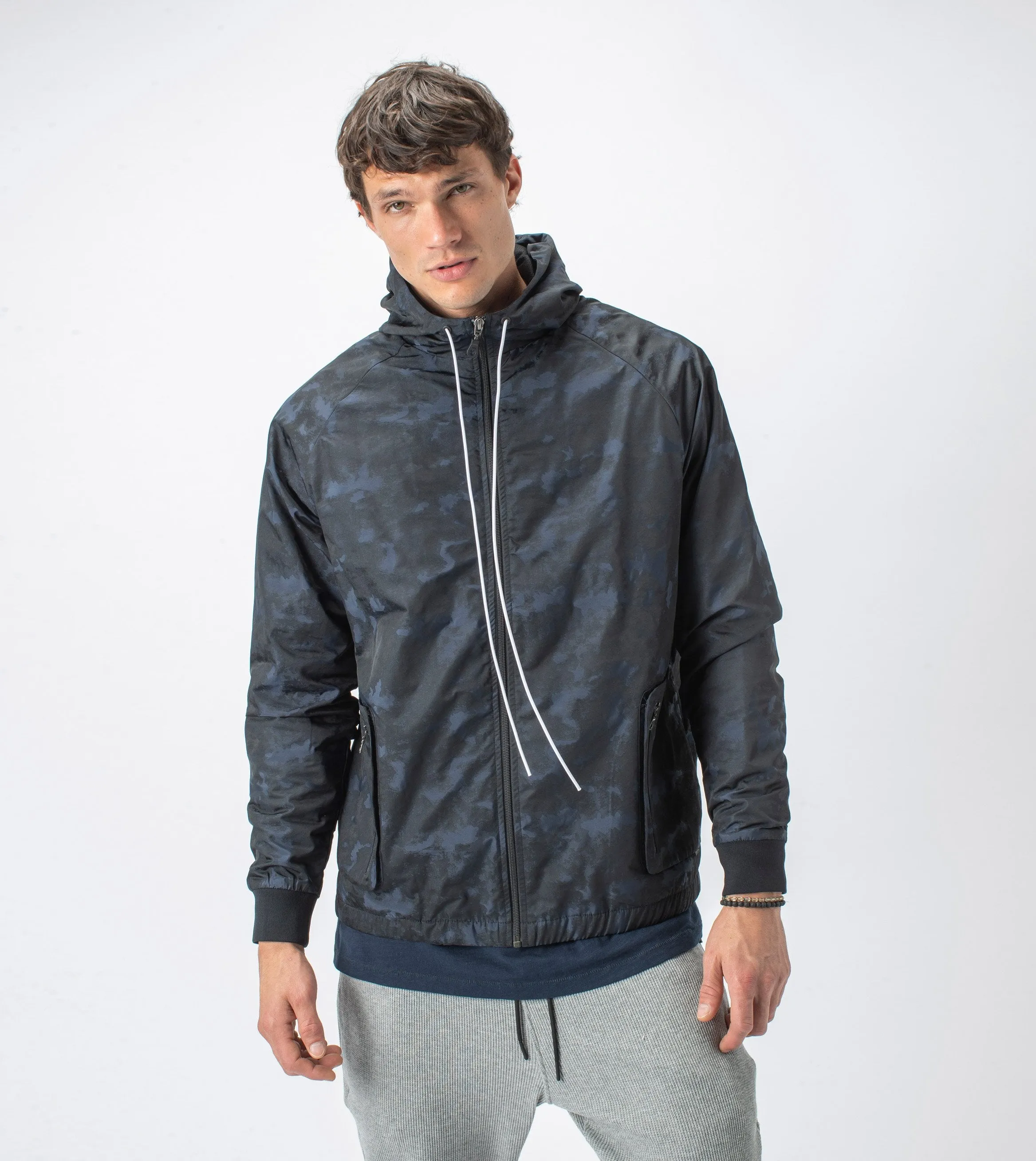 Utility Storm Spray Jacket Midnight