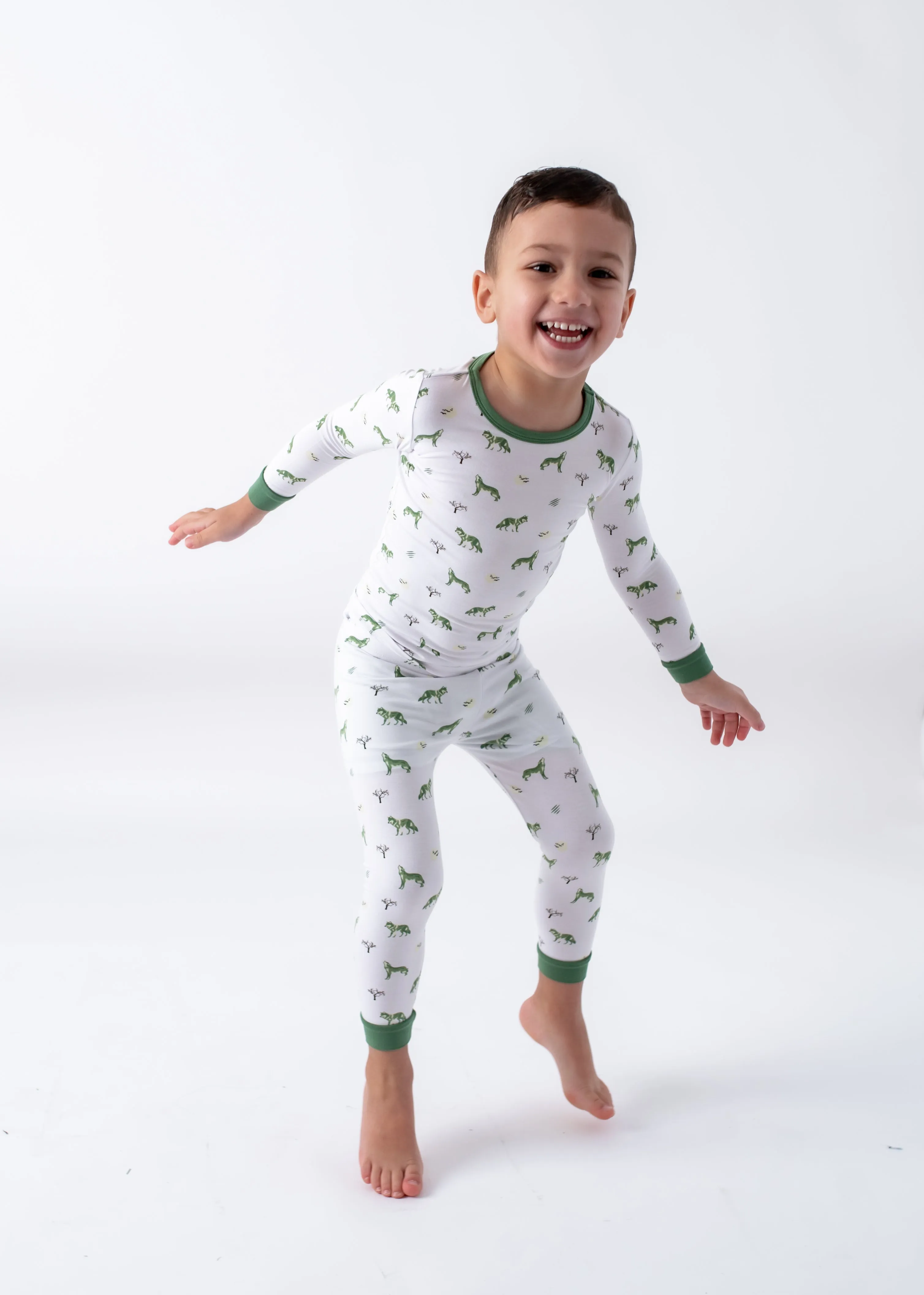 Wolf | Long Sleeve Pajamas