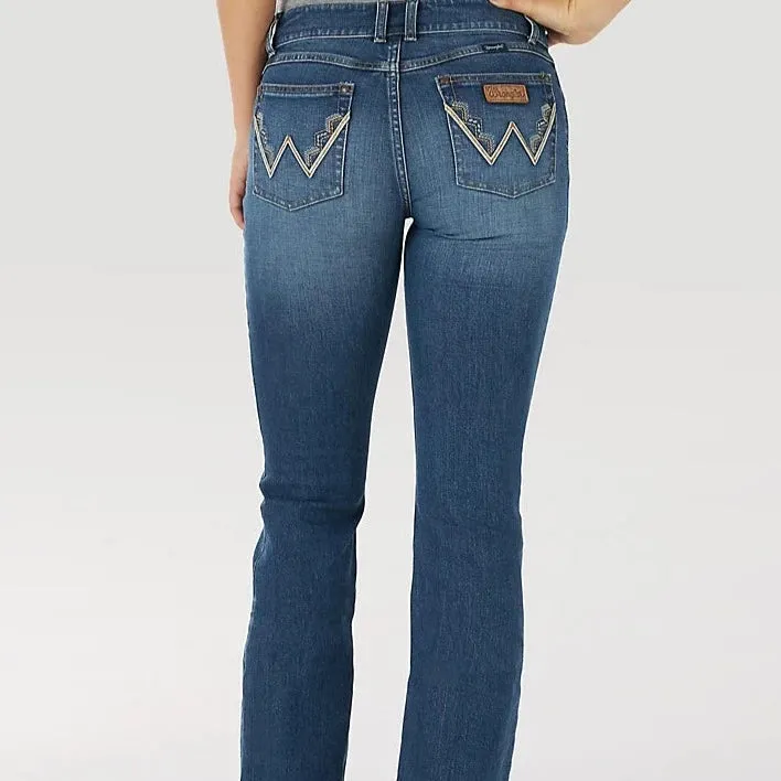 Wrangler Retro Women's Mae Bootcut Jean in Kasey