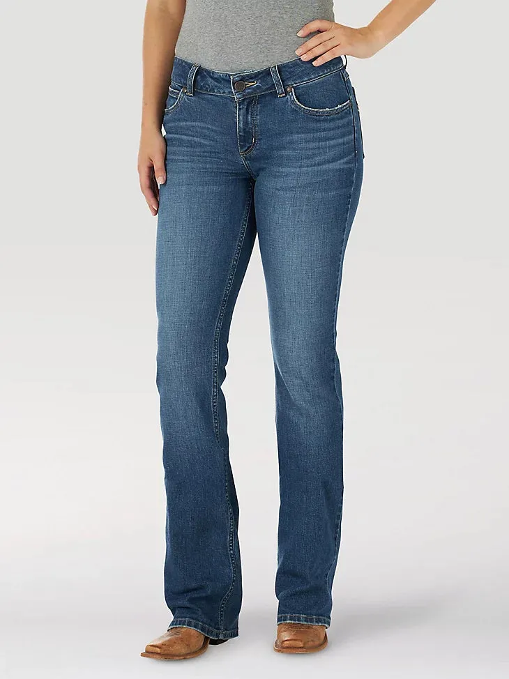 Wrangler Retro Women's Mae Bootcut Jean in Kasey