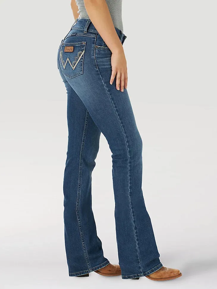 Wrangler Retro Women's Mae Bootcut Jean in Kasey